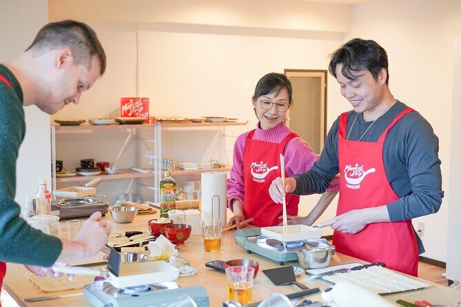 Tokyo Washoku 4-hour Cooking Class: From Market to Table - Knife skills and cooking technique in a real studio setup
