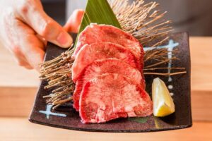 Wagyu & Sake Pairing in Shinjuku – Steak, Shabu-Shabu & More - Wagyu full-course meal: tongue to tataki to nigori steak