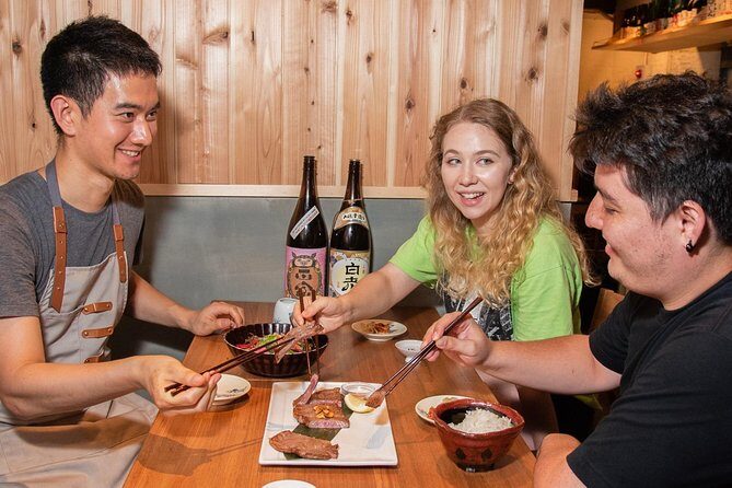 Wagyu & Sake Pairing in Shinjuku – Steak, Shabu-Shabu & More - Price and value for a 3-hour wagyu + sake lesson ($148.65)